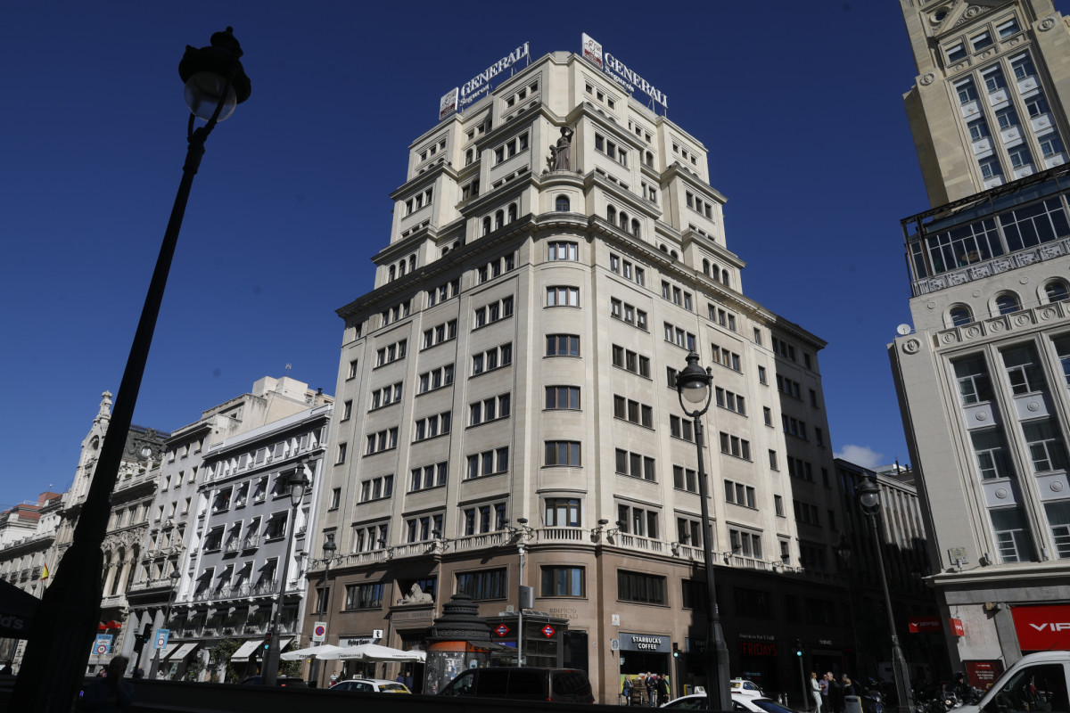 Luz verde para convertir en hotel de lujo un edificio de Generali en Madrid