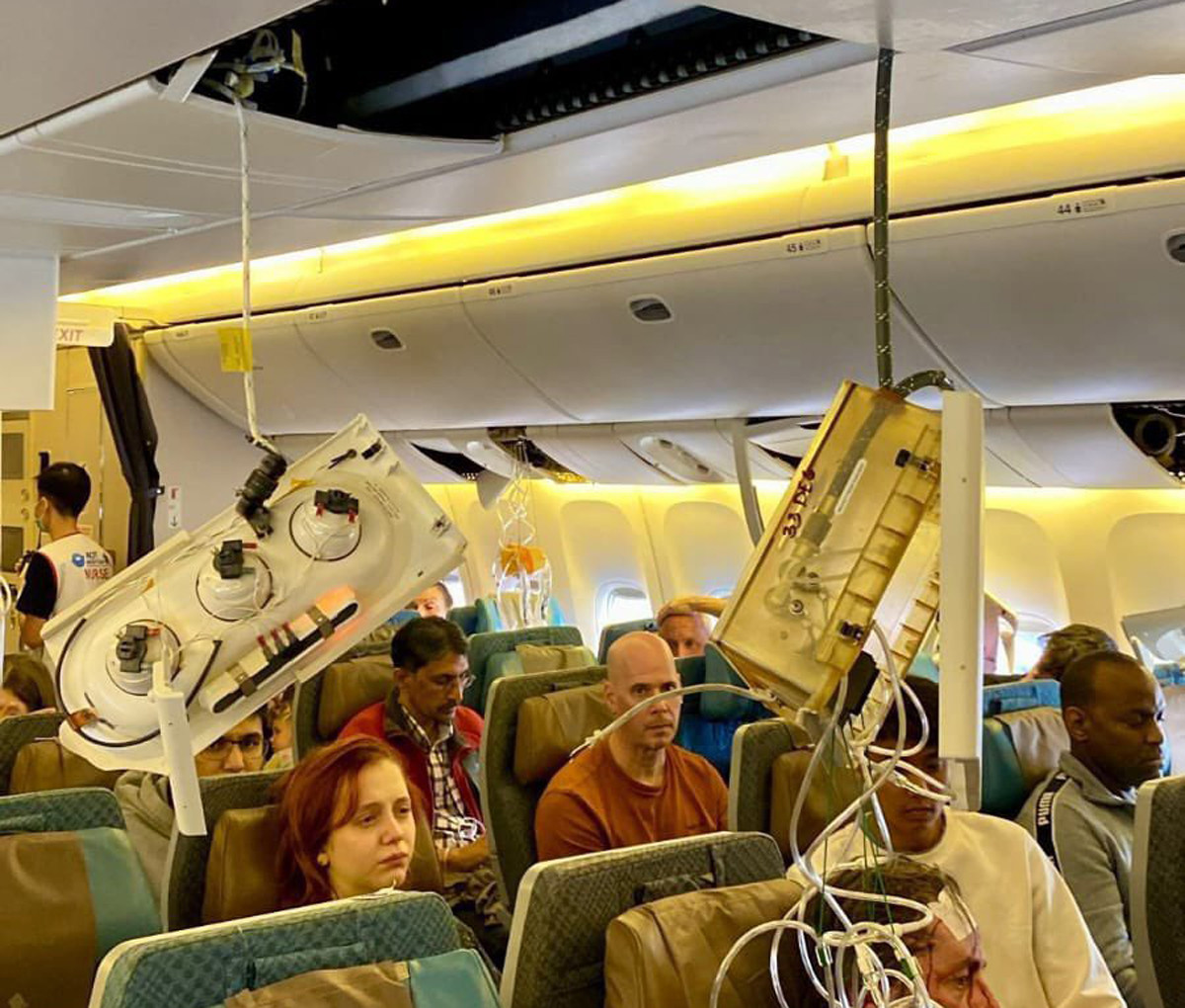 Qué ha pasado en el vuelo de Singapore Airlines: un herido y varios heridos