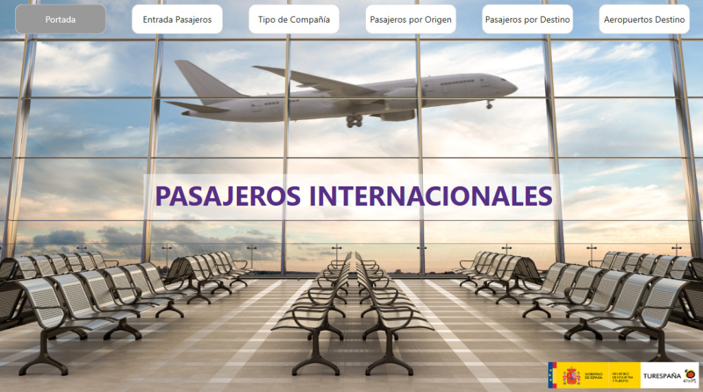 Turespaña crea nuevos informes dinámicos: pasajeros y empleados en turismo