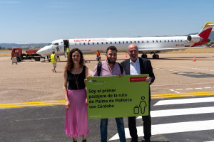 Air Nostrum abre vuelos regulares en el Aeropuerto de Córdoba tras 16 años