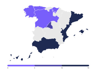 Se frena el crecimiento de las reservas en cinco comunidades