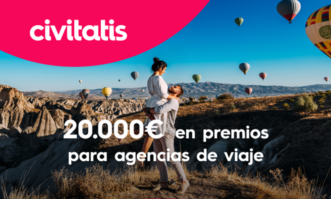 Civitatis lanza más de 20.000 € en premios para agencias de viaje