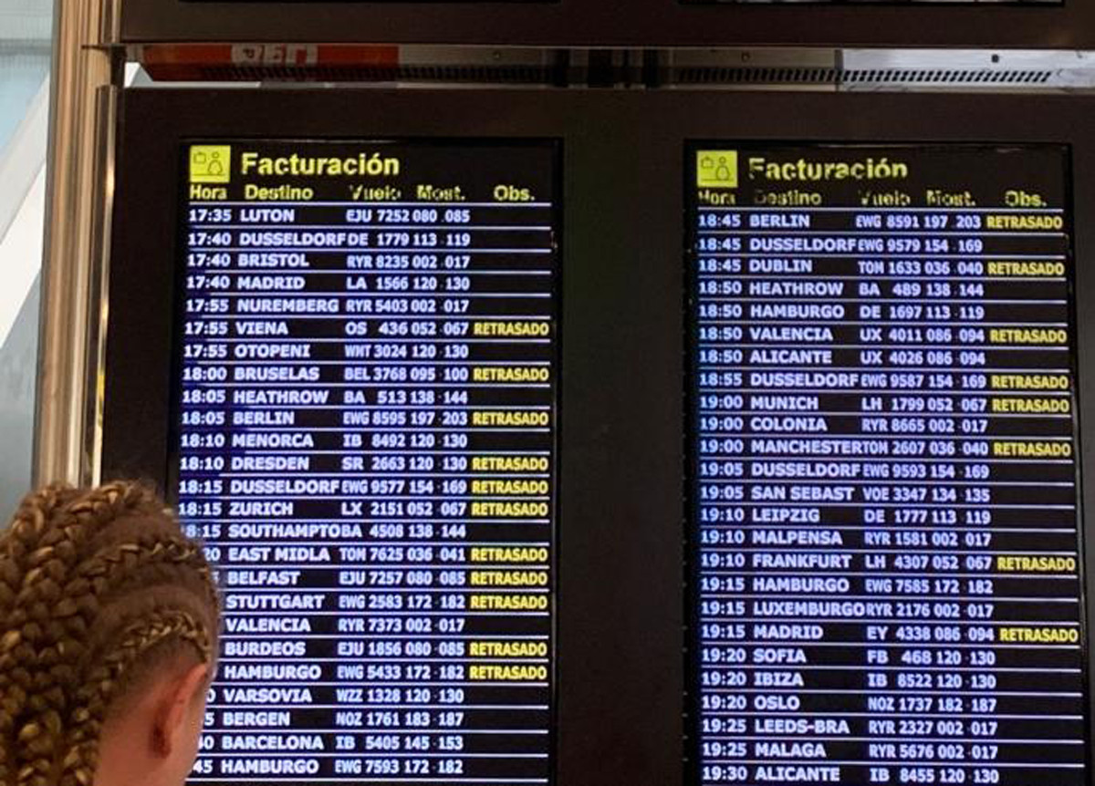 Aeropuerto de Palma: cómo está afectando la DANA a aterrizajes y despegues