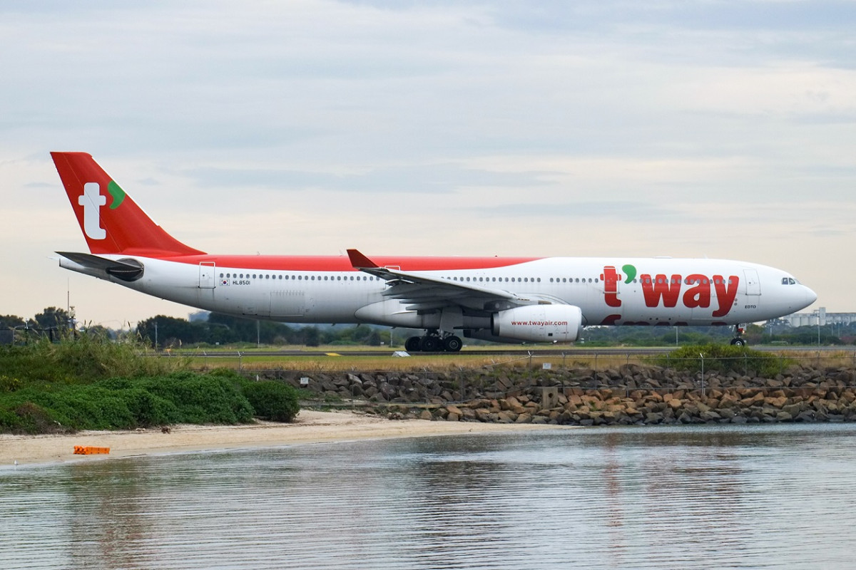 La aerolínea coreana T’way debuta en Barcelona-El Prat