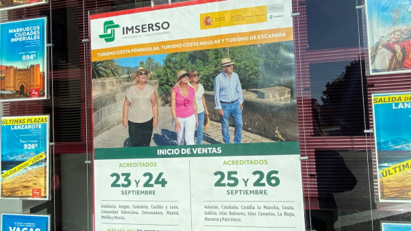 Arranca la venta de plazas del Imserso en Andalucía