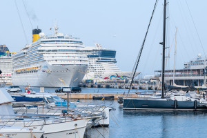 La tendencia se mantiene: menos cruceros pero más pasajeros