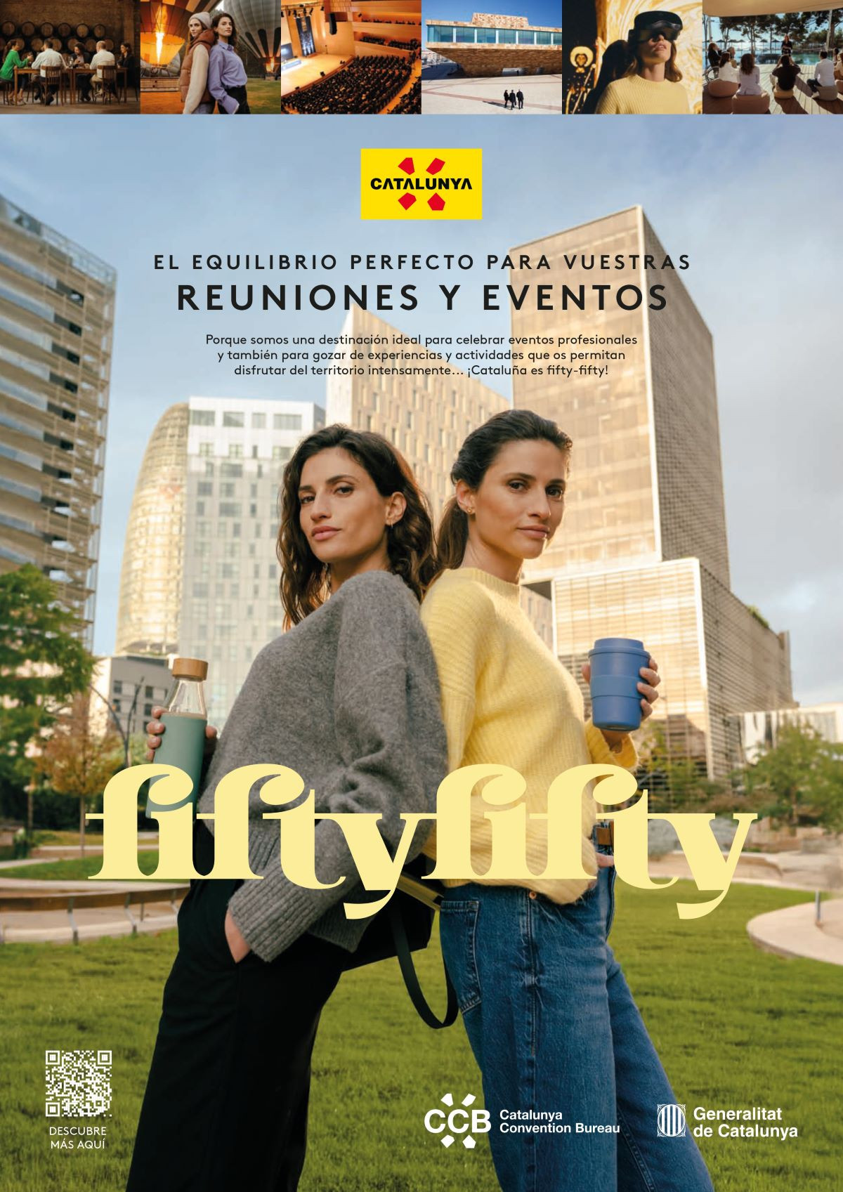 Cataluña, el equilibrio perfecto para reuniones y eventos