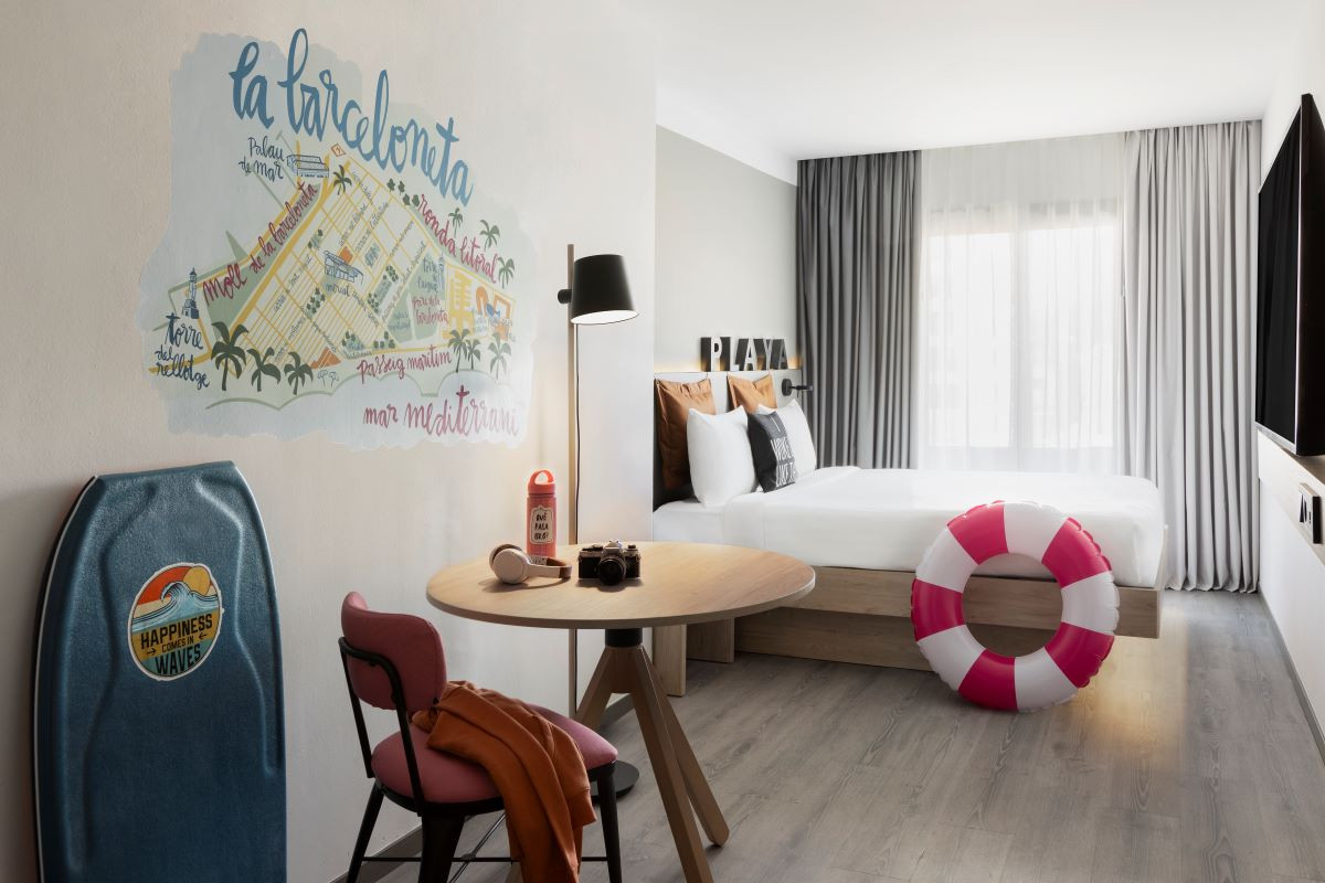 Moxy Barcelona, nuevo hotel para público joven, abre sus puertas