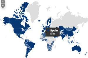 Los 120 países que más favorecen el desarrollo del turismo