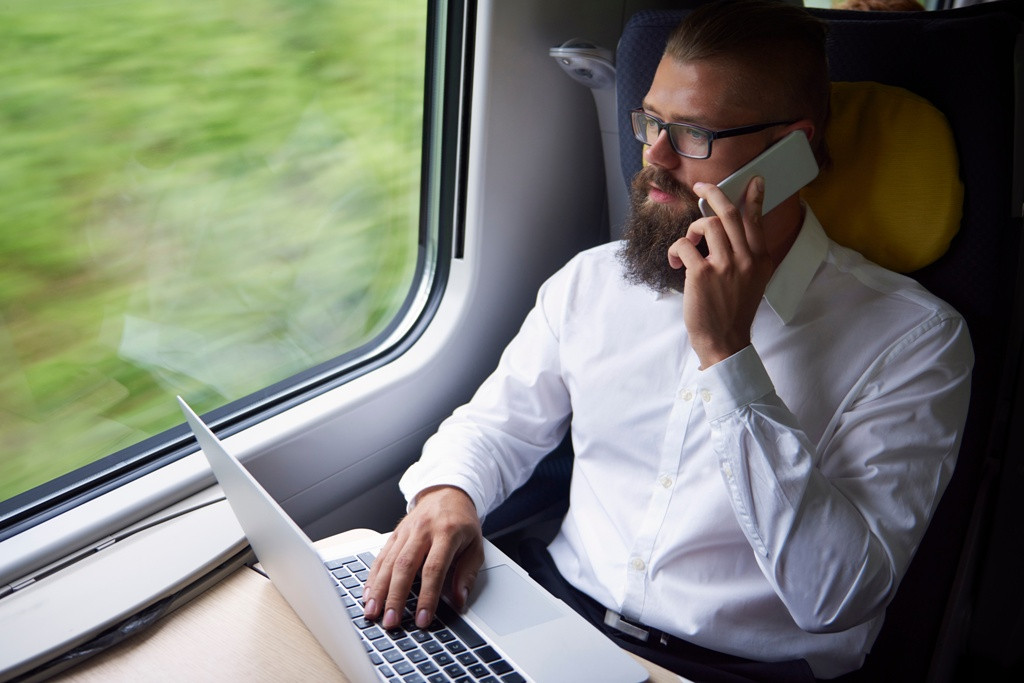 Viajes de trabajo en tren