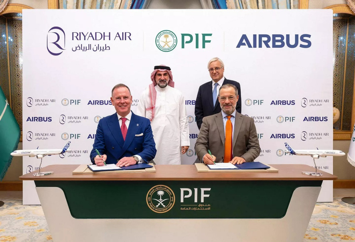 La nueva aerolínea saudí compra 60 aviones a Airbus por 4.000 M$