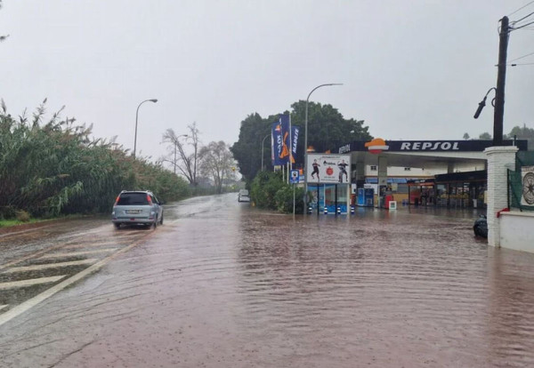 DANA en Málaga: sin trenes y problemas en el aeropuerto por tormentas