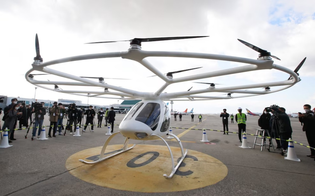 Despegan los vuelos de prueba de aerotaxis entre aeropuertos españoles 