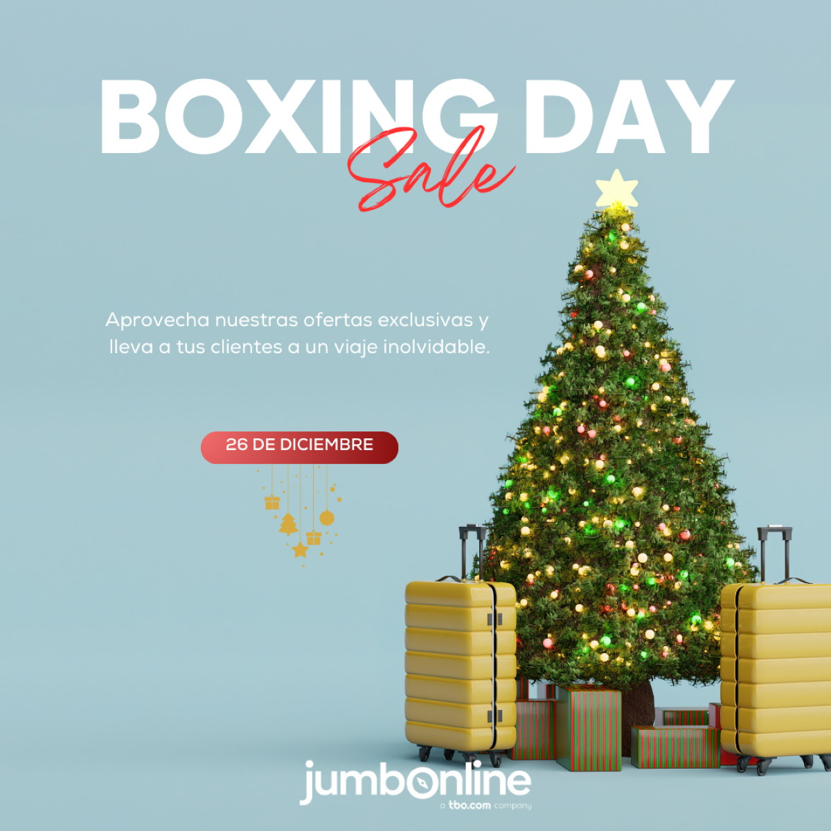 Jumbonline: ¡Lleva los viajes al próximo nivel este Boxing Day 2025!