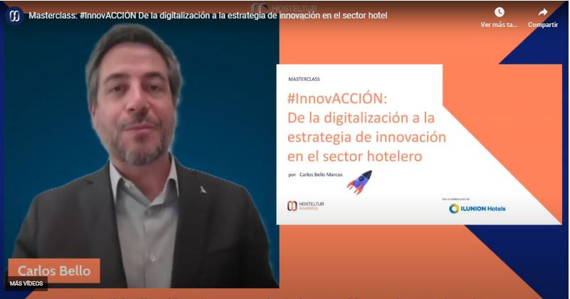 Masterclass: De la digitalización a la estrategia de innovación de Ilunion