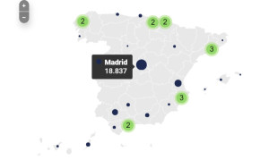 Ciudades de España con más viviendas turísticas en plataformas online