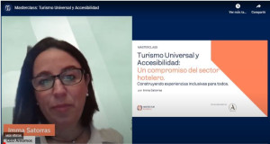 Masterclass: turismo universal y accesibilidad, un compromiso del sector