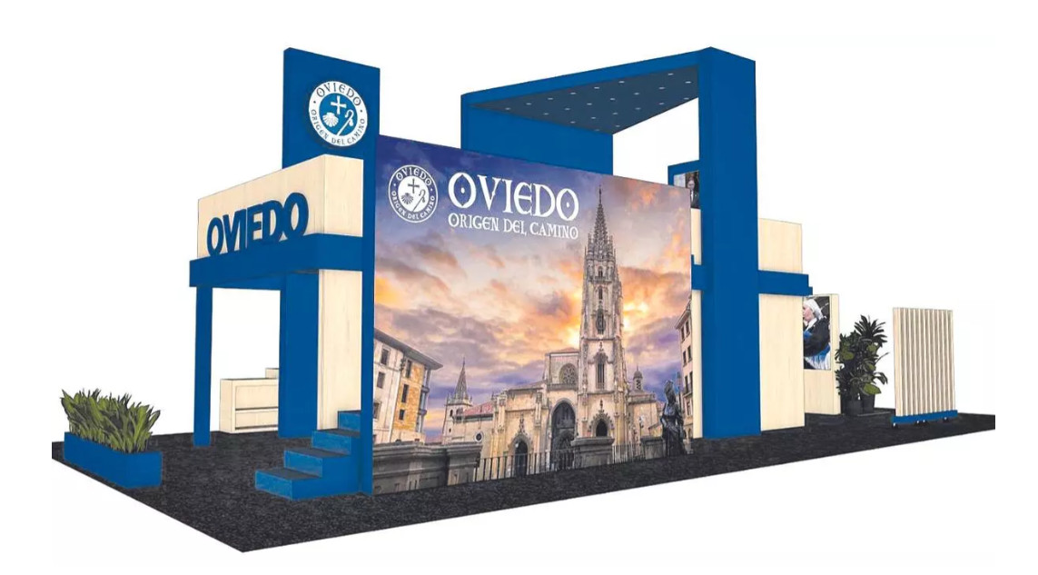 Expositores en Fitur 2025: ¿Cómo será el stand de Oviedo?