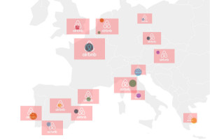 Alquiler turístico ¿Qué ciudades de Europa tienen mayor densidad de Airbnb?