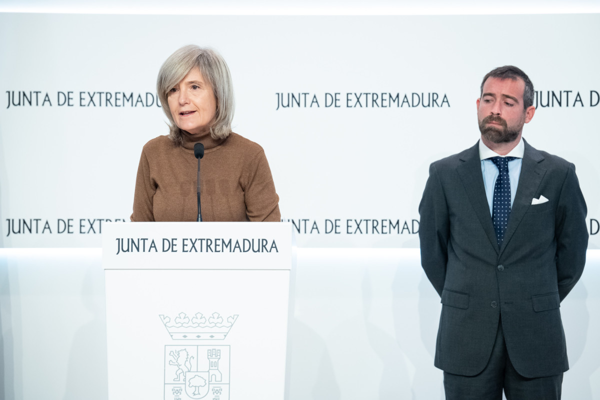 La consejera de Cultura, Turismo, Jóvenes y Deportes, Victoria Bazaga, durante la presentación 