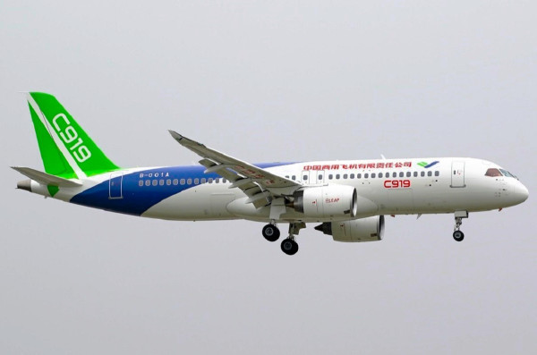 Los planes de China con el C919 de COMAC para competir con Airbus y Boeing