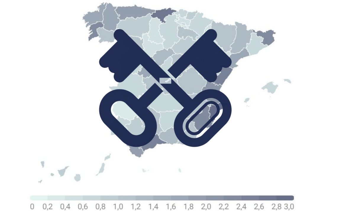 Las viviendas turísticas en España superan a los hoteles en 27 provincias