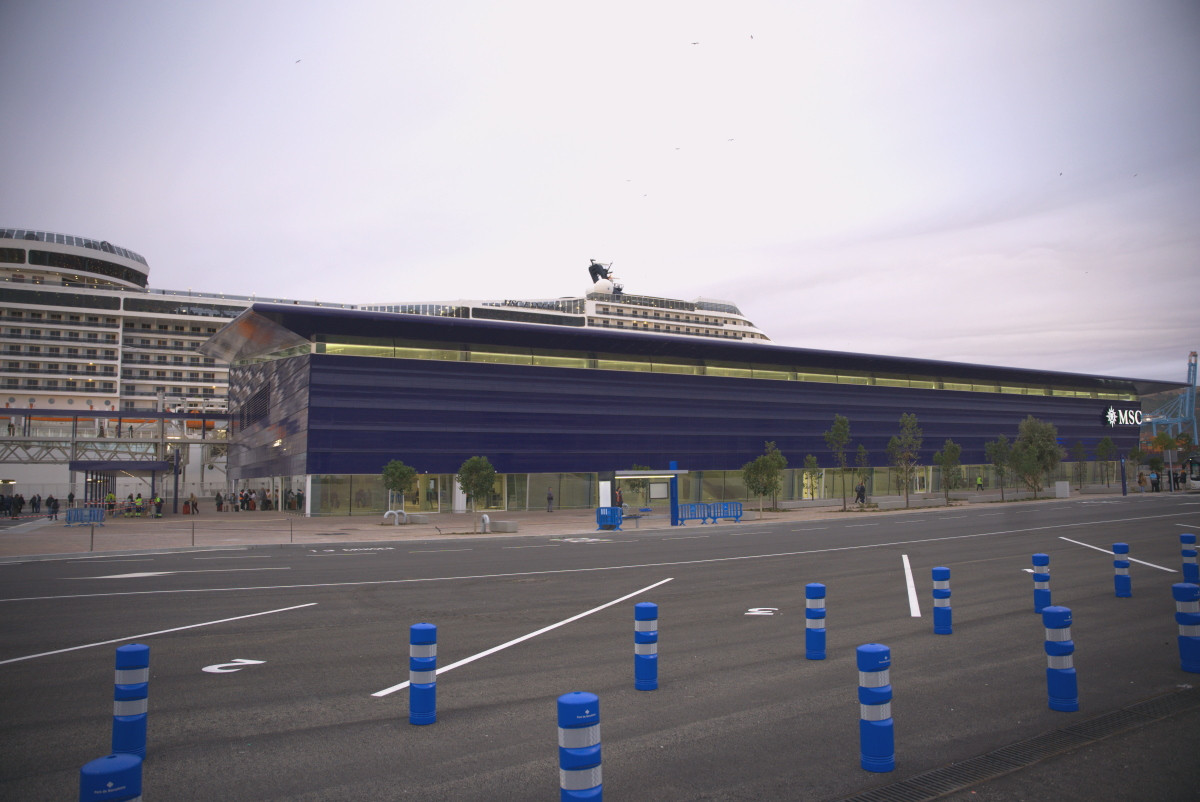 MSC Cruceros estrena su primera terminal en España