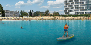 Luz verde a un macrocomplejo con hoteles y playa en Sevilla