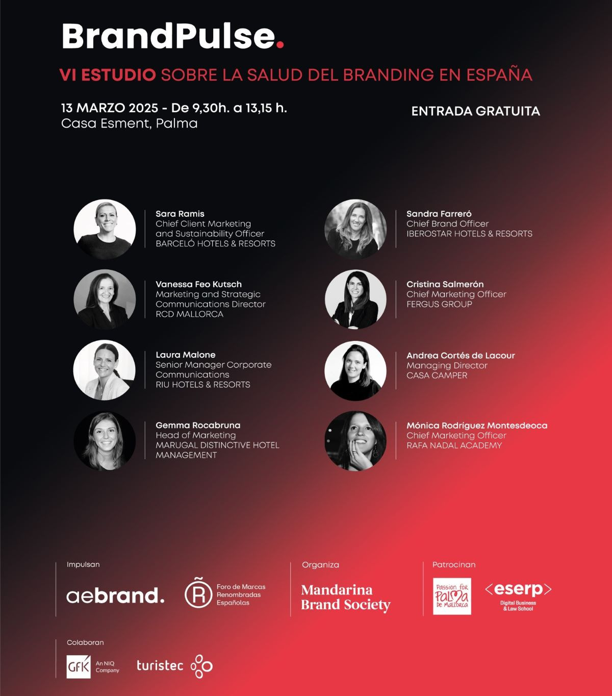 BrandPulse presenta en Mallorca VI Estudio de salud del branding en España