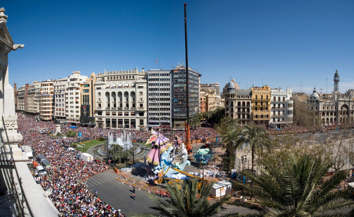 Los hoteles de Valencia prevén una ocupación del 75% para las Fallas