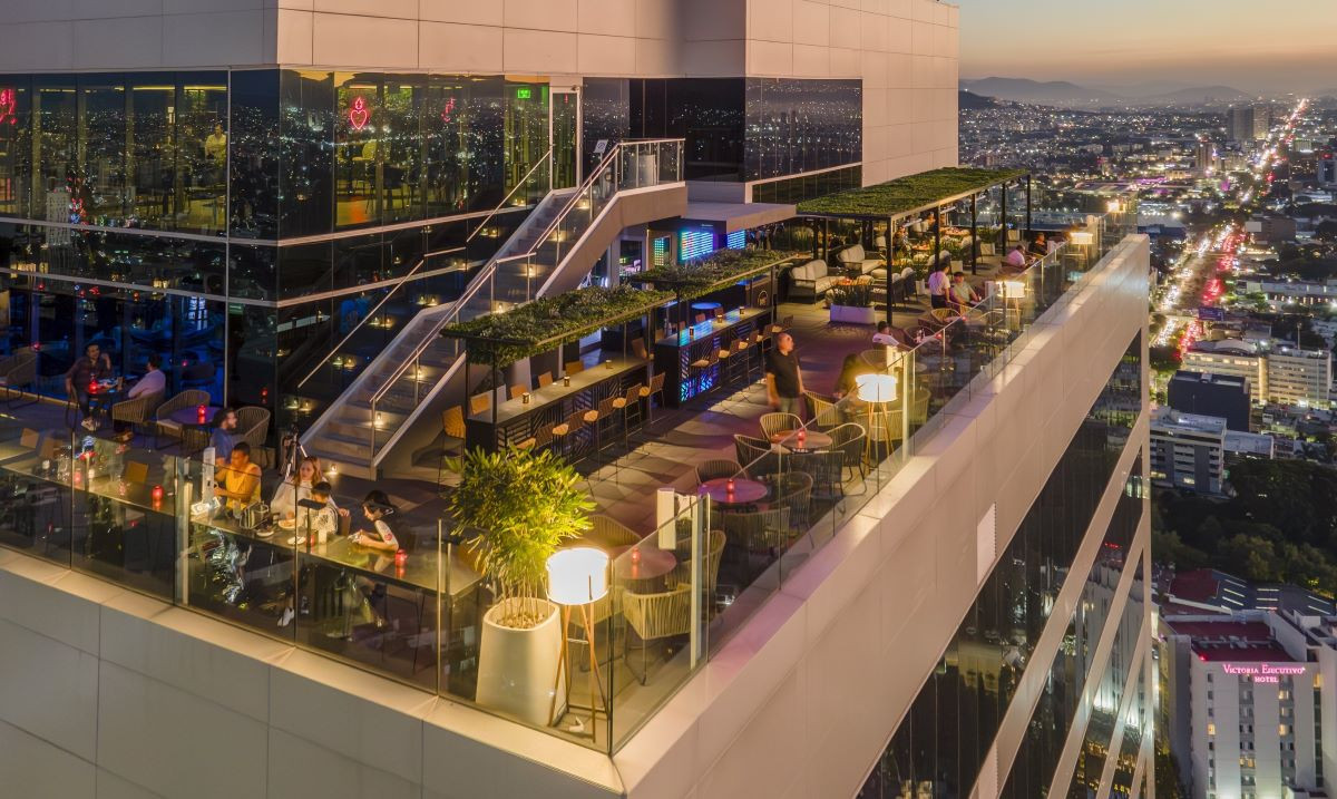 360º Rooftop Bar, la nueva joya de Guadalajara en México