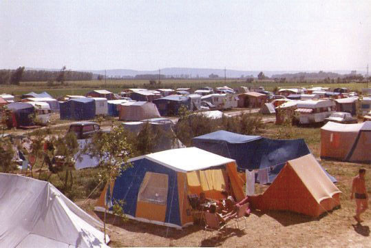 Im genes Curiosas Para La Historia El Nacimiento Del Camping En Espa a