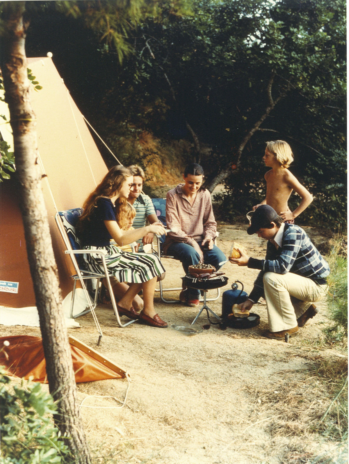 Im genes Curiosas Para La Historia El Nacimiento Del Camping En Espa a