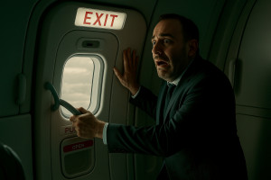 Abrir la puerta de un avión en pleno vuelo ¿es posible?