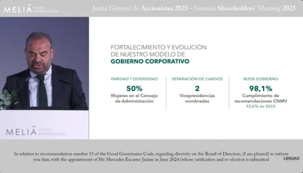 Escarrer: 'Seguimos sin apreciar signos de desaceleración en 2025
