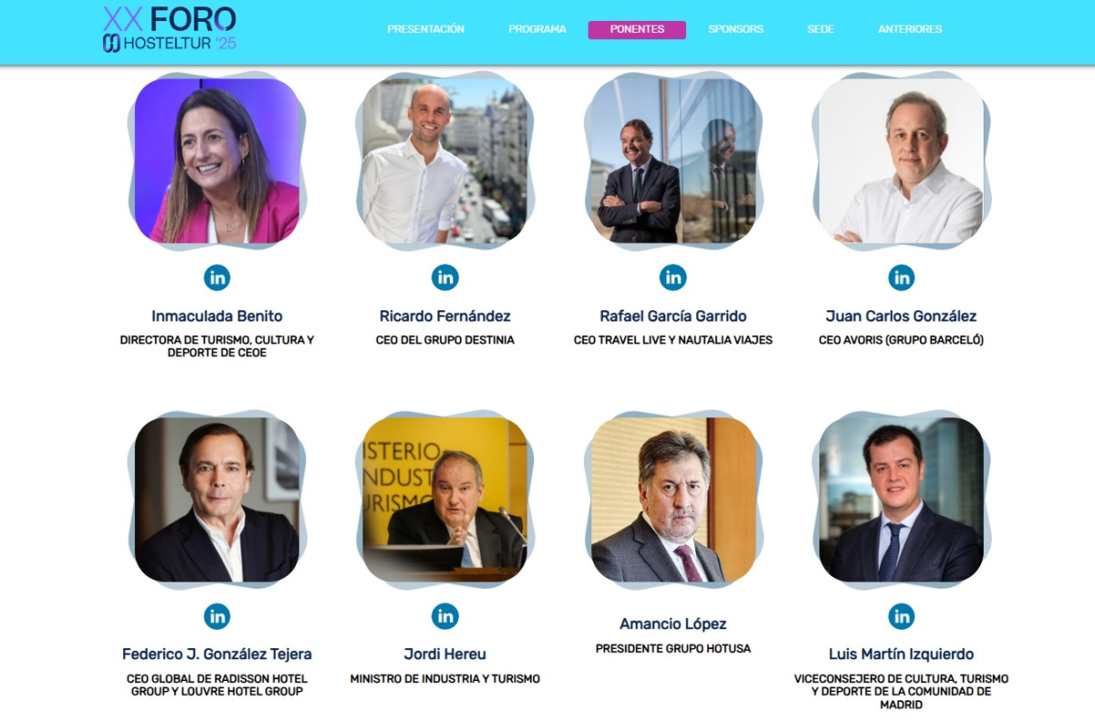 El evento Foro Hosteltur 2025 ya tiene fecha