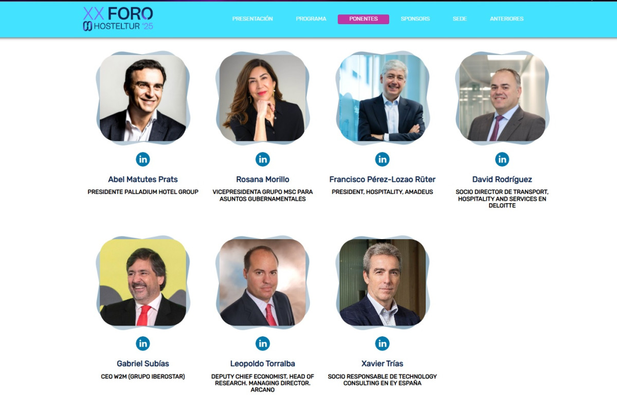 El evento Foro Hosteltur 2025 ya tiene fecha