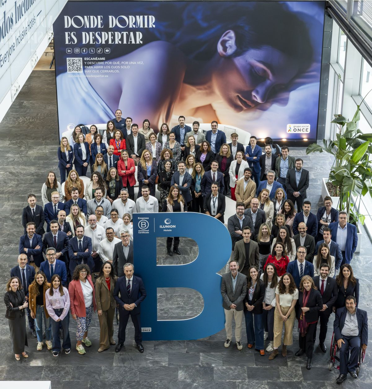 Ilunion Hotels reafirma su modelo de impacto positivo como empresa B Corp