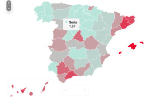 Cada anfitrión de Airbnb gestiona 2,23 viviendas turísticas en España