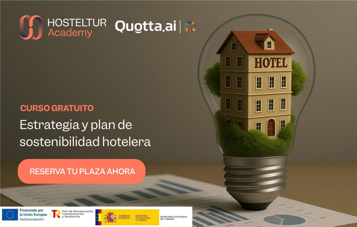 Curso gratuito para hoteles: estrategia y planificación en sostenibilidad