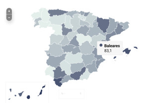 Cuánto cuesta un Airbnb en España: las provincias más caras y baratas