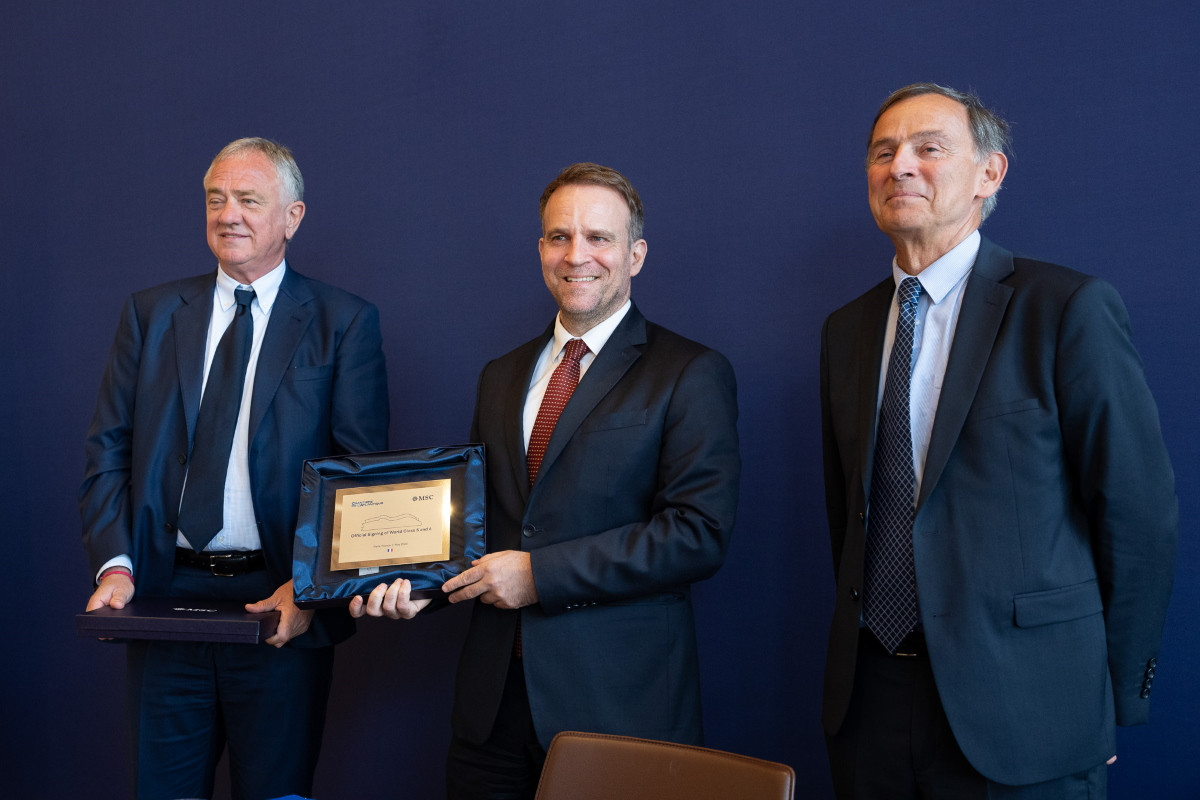 MSC Cruceros encarga dos nuevos barcos para la flota World Class