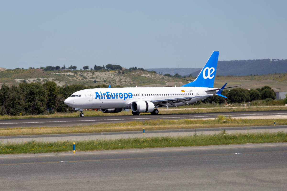 Air Europa refuerza su flota con el primer Boeing 737 MAX