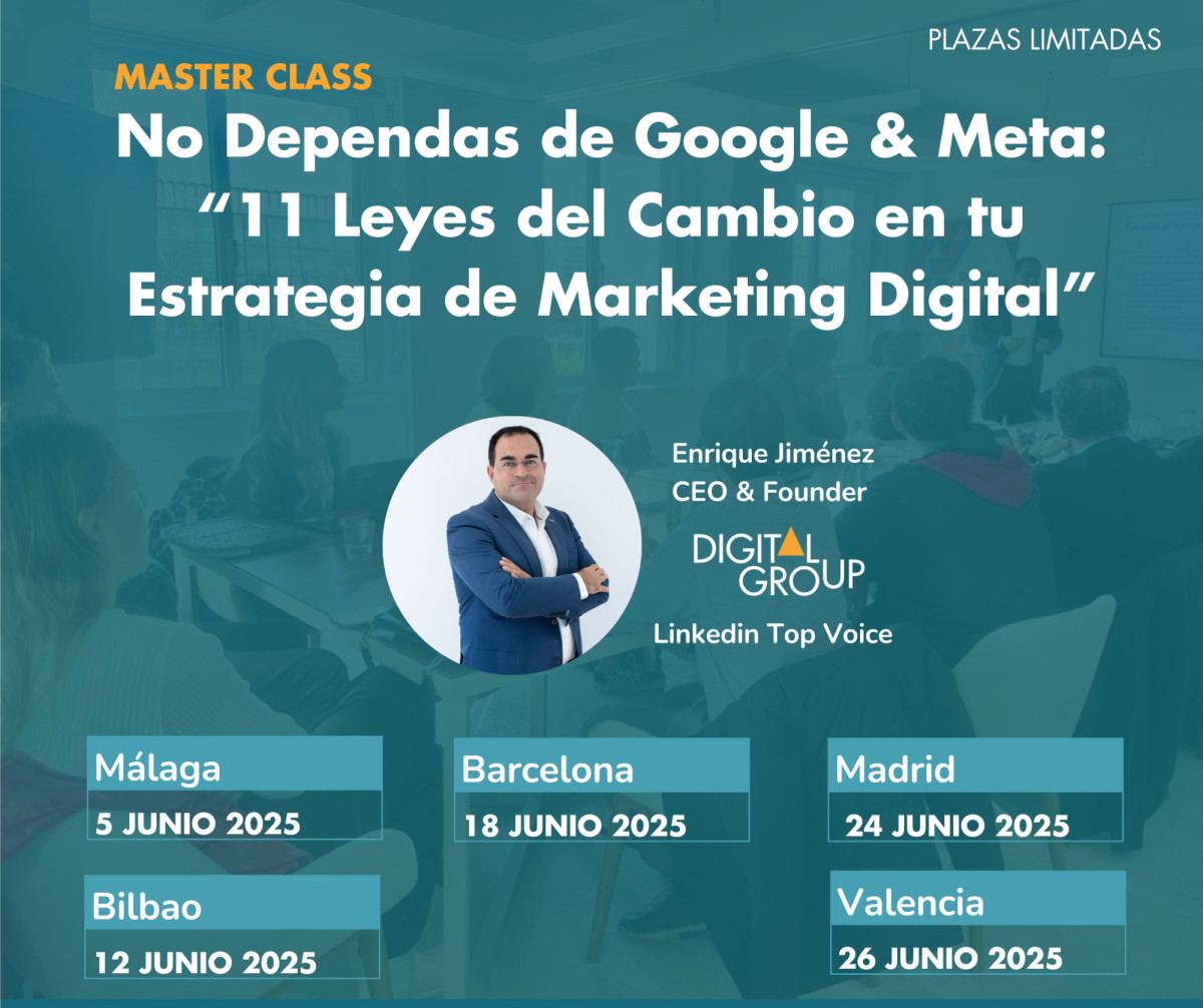 No dependas solo de Google y Meta: 11 Leyes del cambio en marketing