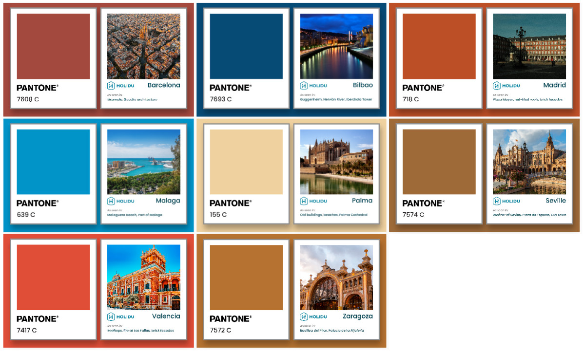 ¿Puede un destino de viaje tener un color especial?