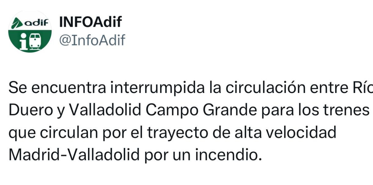 Nueva incidencia en la Alta Velocidad, esta vez en el corredor norte