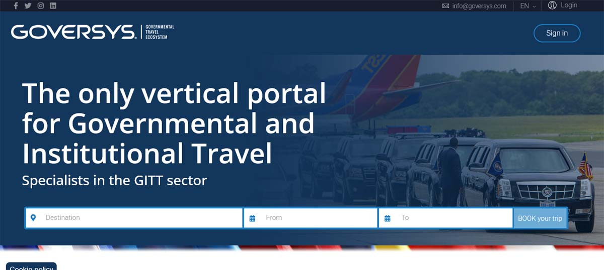 Casi a punto el nuevo canal 'Made in Spain' para viajes gubernamentales