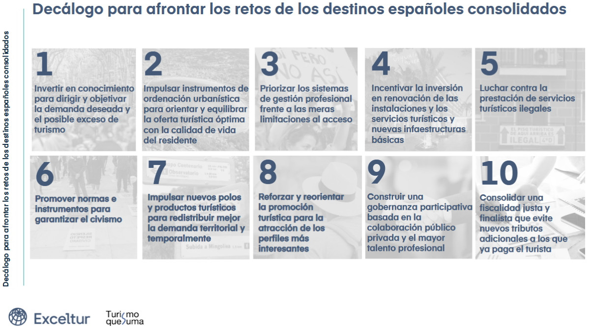Exceltur lanza un plan de acción para promover un