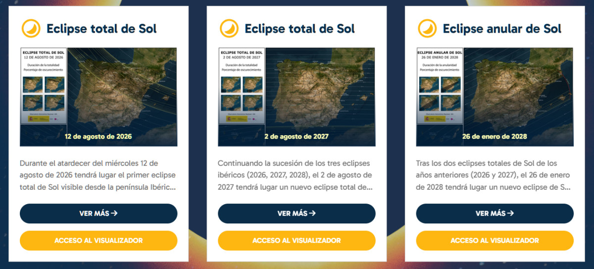 Herramienta para ver los eclipses totales en tu región. 