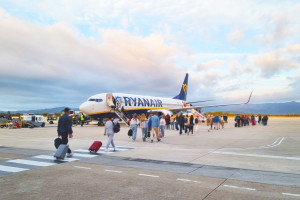 La huelga en el handling de Ryanair se extiende a todas las bases en España